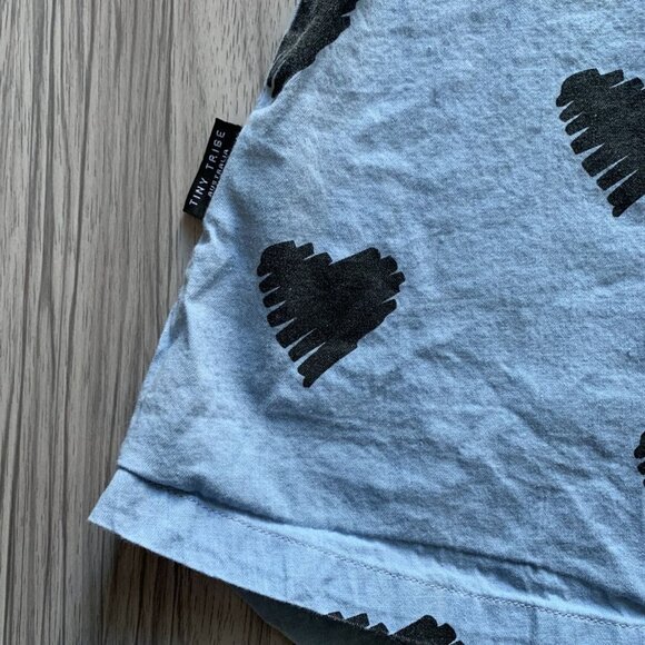 Tiny Tribe Heart Chambray Tank Dress *read* - Picture 4 of 7